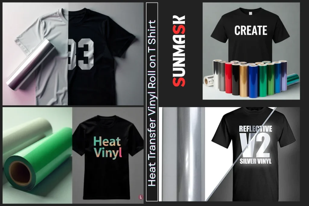 Heat Transfer Vinyl Roll on T Shirt Benefits