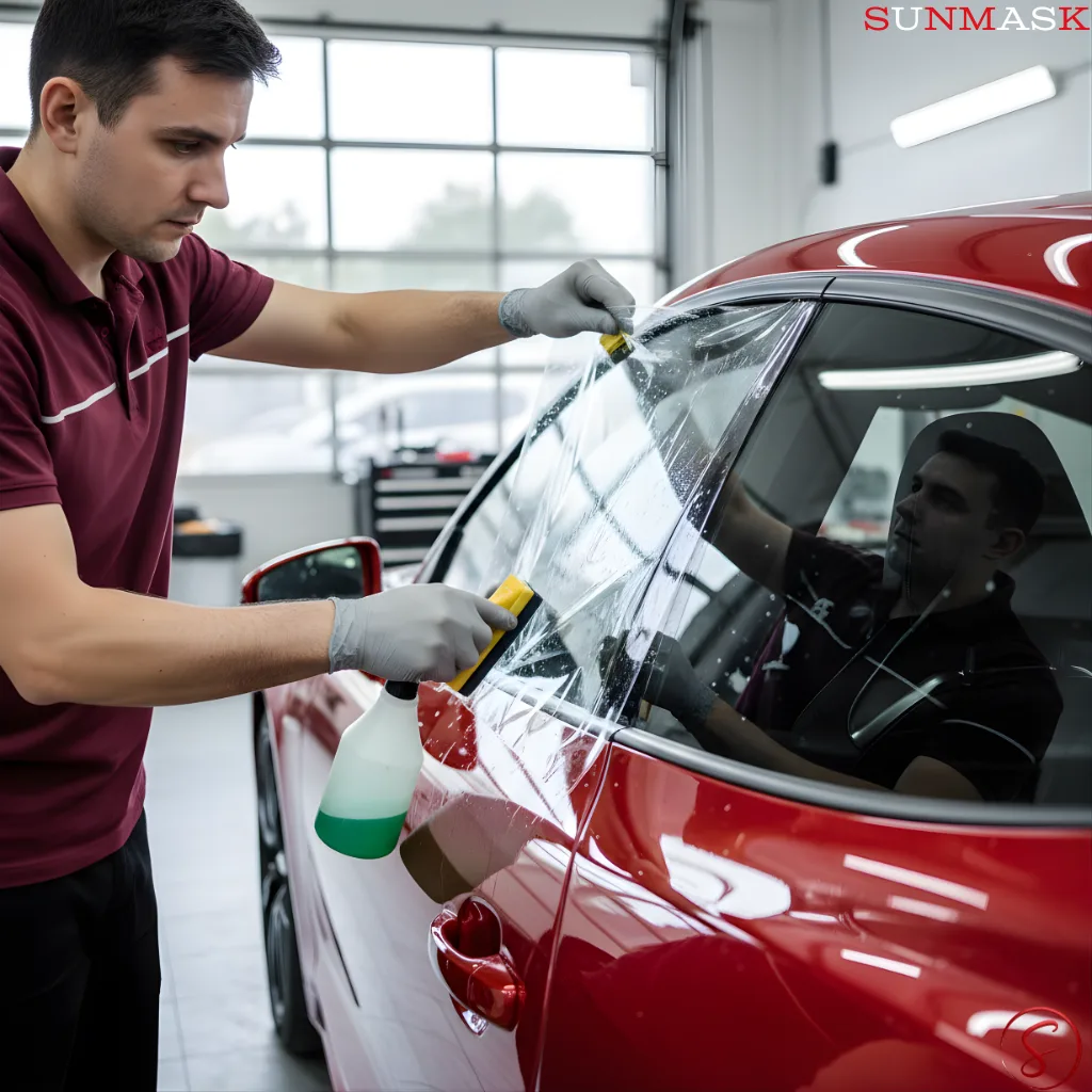 Window Film applying